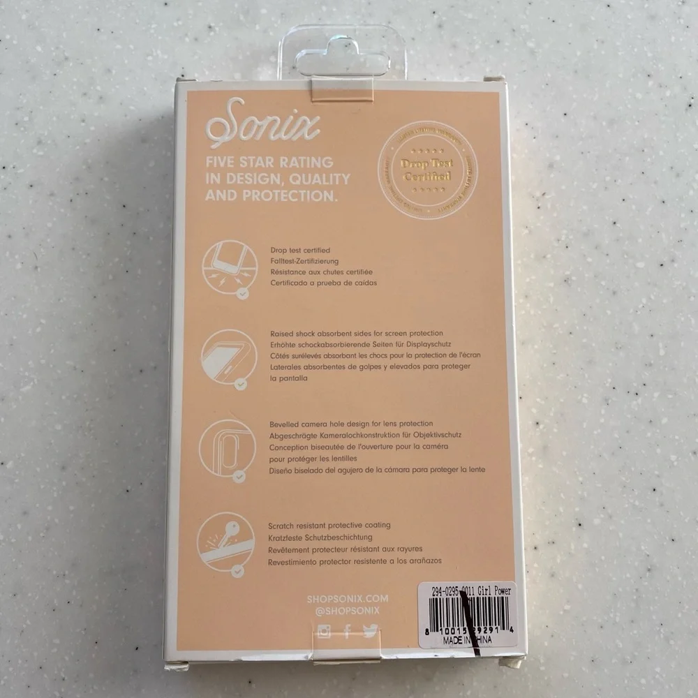Sonix Girl Power Female Clear iPhone 11 Pro Case / XS Max